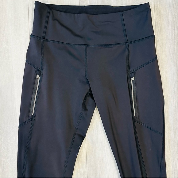 Athleta Women’s Rainier High Rise Legging in Black Size Medium - Picture 5 of 10